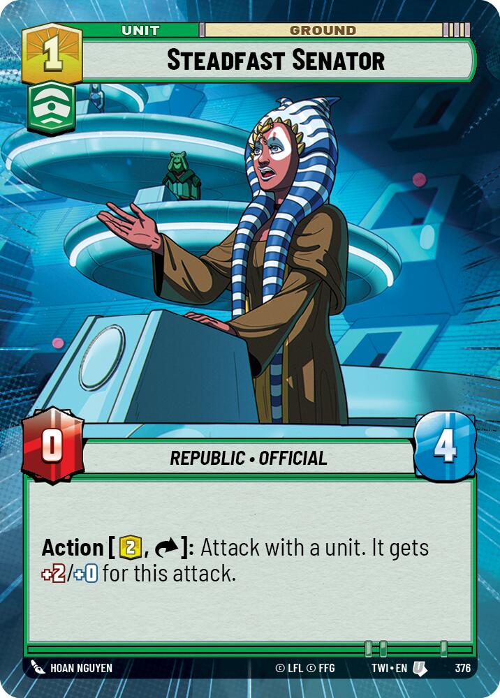 Steadfast Senator (376) (Hyperspace) (376) [Twilight of the Republic] | Fandemonia Ltd