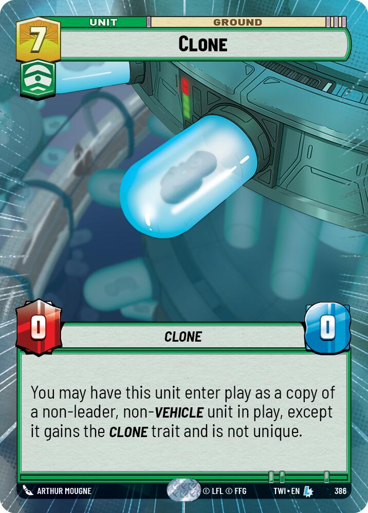 Clone (386) (Hyperspace) (386) [Twilight of the Republic] | Fandemonia Ltd