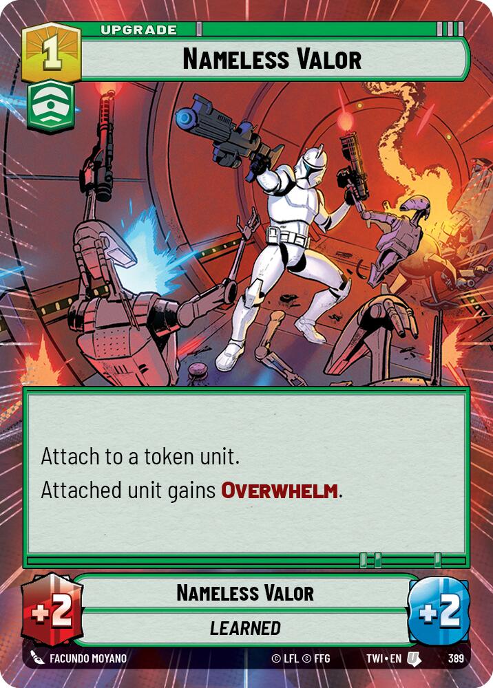 Nameless Valor (389) (Hyperspace) (389) [Twilight of the Republic] | Fandemonia Ltd