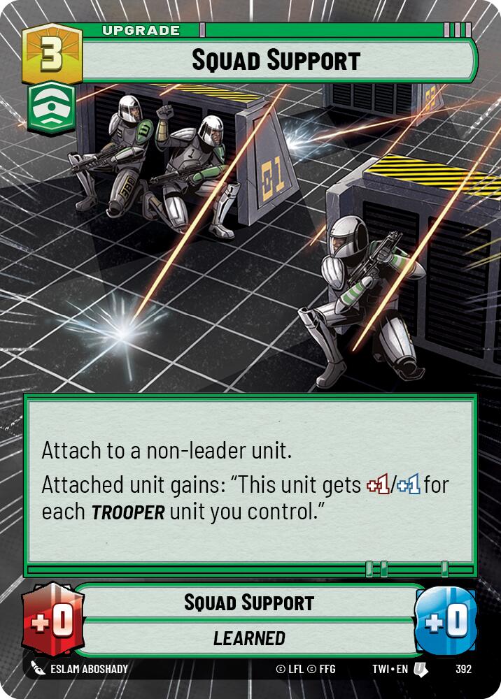 Squad Support (392) (Hyperspace) (392) [Twilight of the Republic] | Fandemonia Ltd