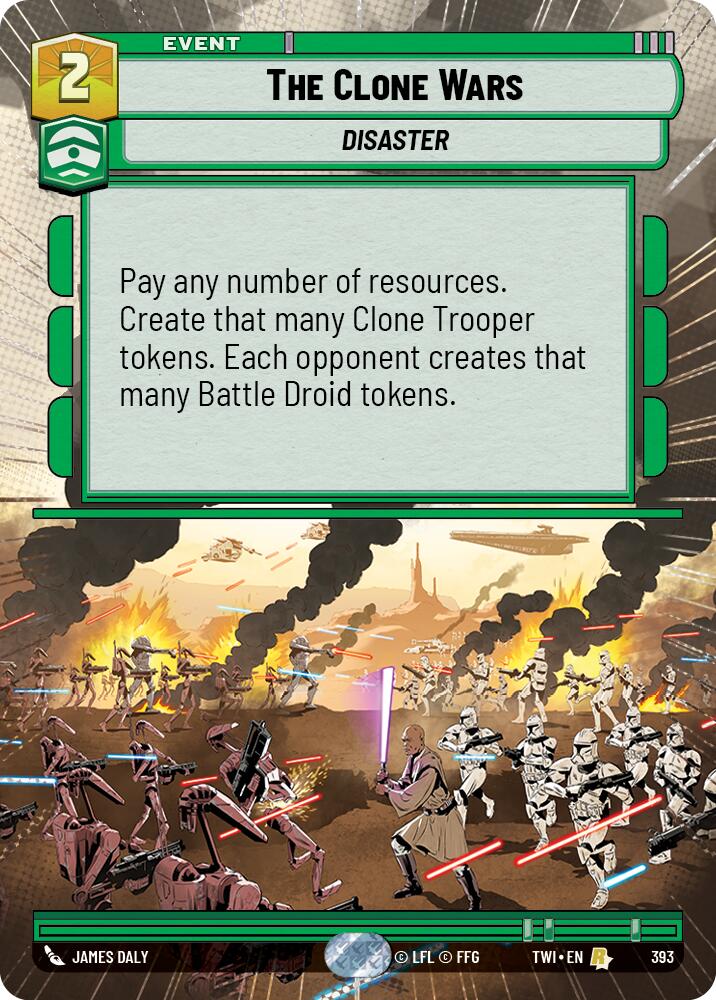 The Clone Wars (393) (Hyperspace) (393) [Twilight of the Republic] | Fandemonia Ltd