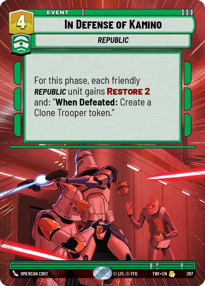 In Defense of Kamino (397) (Hyperspace) (397) [Twilight of the Republic] | Fandemonia Ltd