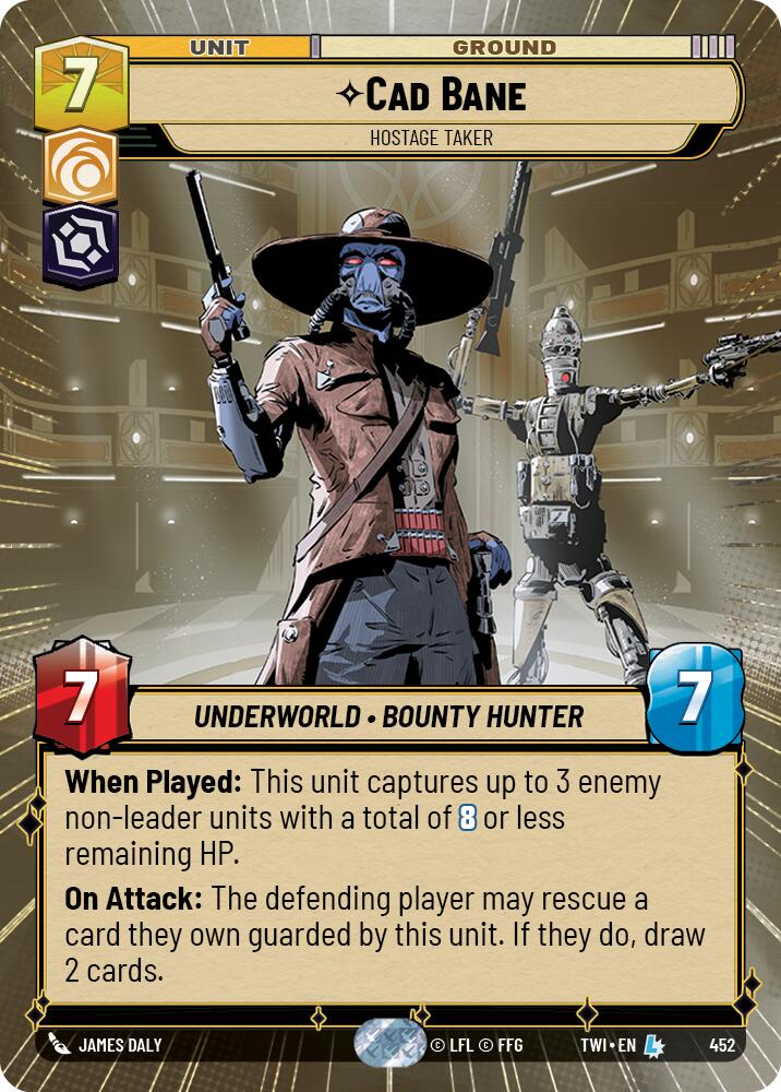 Cad Bane - Hostage Taker (452) (Hyperspace) (452) [Twilight of the Republic] | Fandemonia Ltd