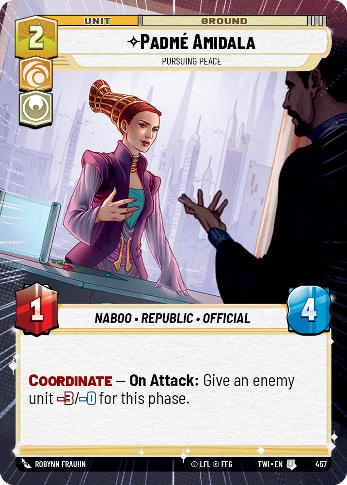 Padme Amidala - Pursuing Peace (457) (Hyperspace) (457) [Twilight of the Republic] | Fandemonia Ltd