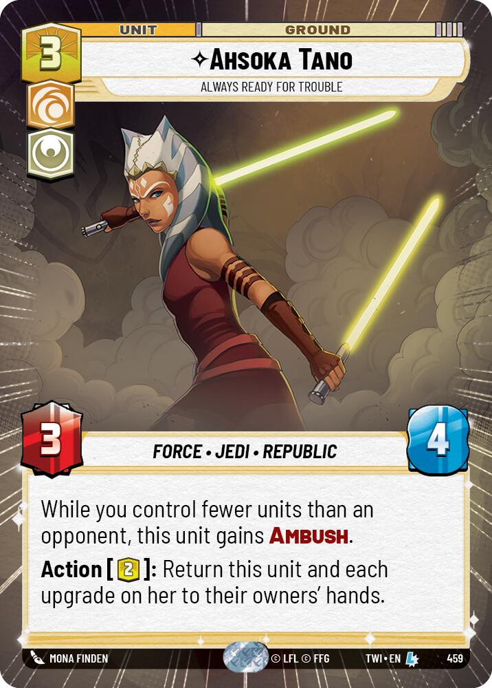 Ahsoka Tano - Always Ready For Trouble (459) (Hyperspace) (459) [Twilight of the Republic] | Fandemonia Ltd