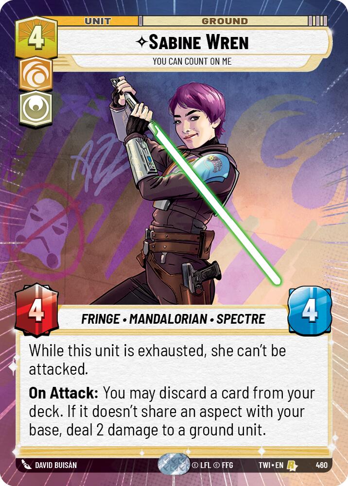 Sabine Wren - You Can Count On Me (460) (Hyperspace) (460) [Twilight of the Republic] | Fandemonia Ltd