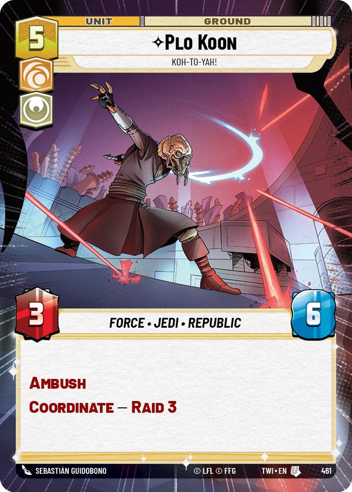 Plo Koon - Koh-to-yah! (461) (Hyperspace) (461) [Twilight of the Republic] | Fandemonia Ltd