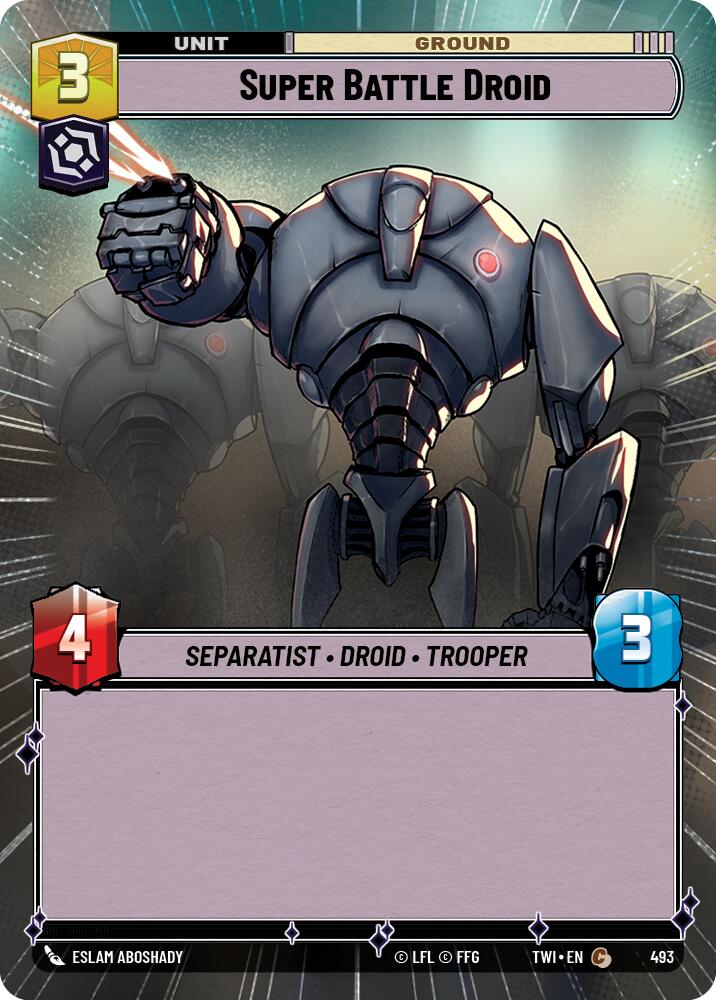 Super Battle Droid (493) (Hyperspace) (493) [Twilight of the Republic] | Fandemonia Ltd