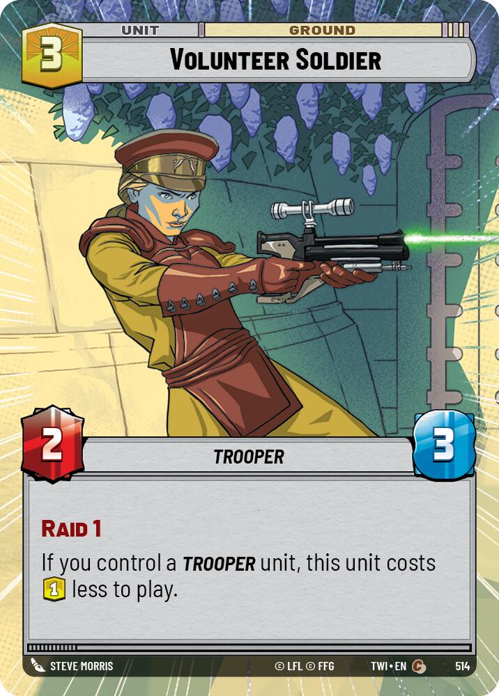 Volunteer Soldier (514) (Hyperspace) (514) [Twilight of the Republic] | Fandemonia Ltd