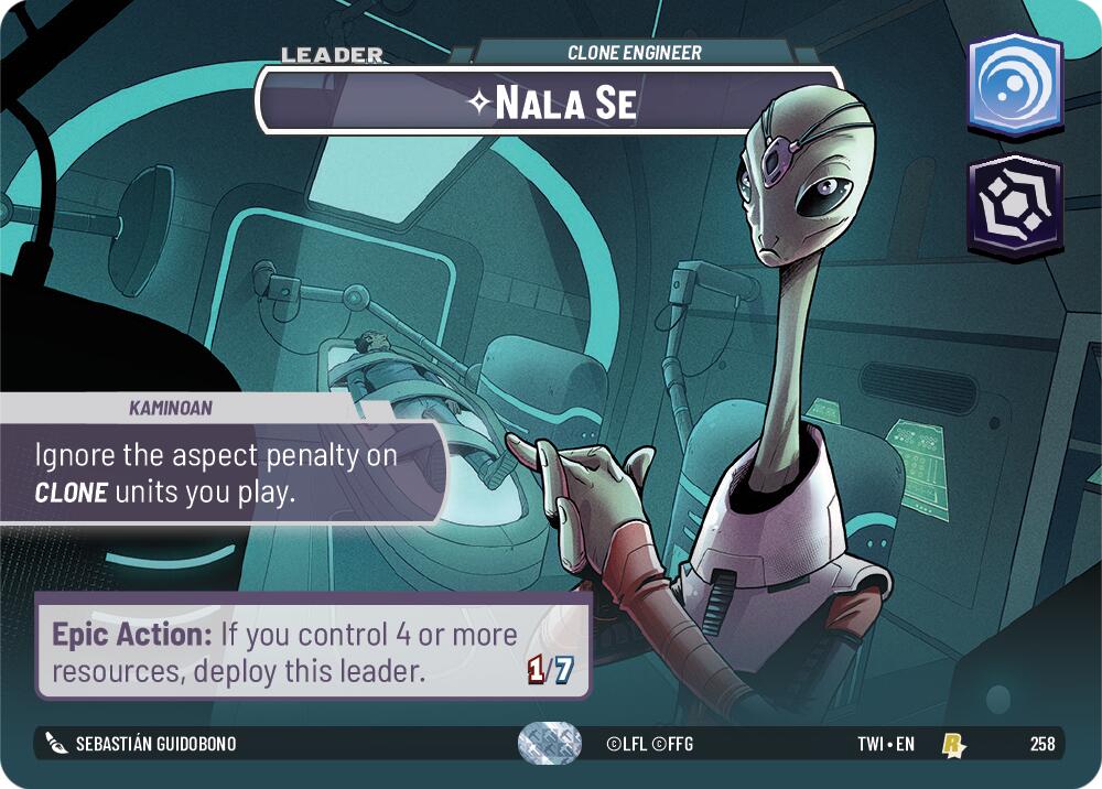 Nala Se - Clone Engineer (258) (Showcase) (258) [Twilight of the Republic] | Fandemonia Ltd