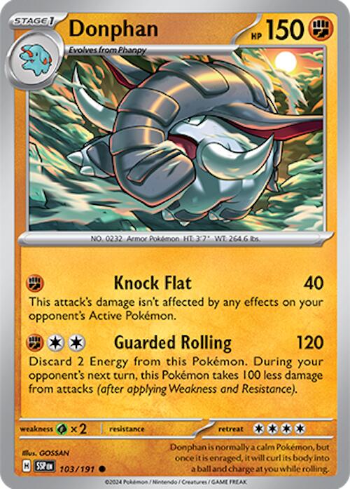 Donphan (103/191) [Scarlet & Violet: Surging Sparks] | Fandemonia Ltd