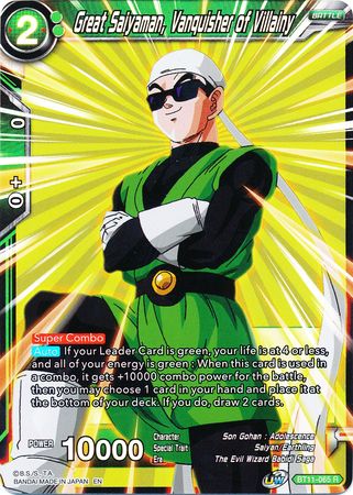 Great Saiyaman, Vanquisher of Villainy (BT11-065) [Vermilion Bloodline] | Fandemonia Ltd