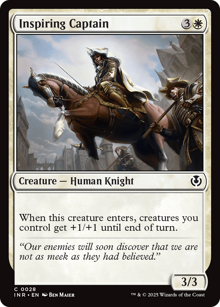 Inspiring Captain [Innistrad Remastered] | Fandemonia Ltd