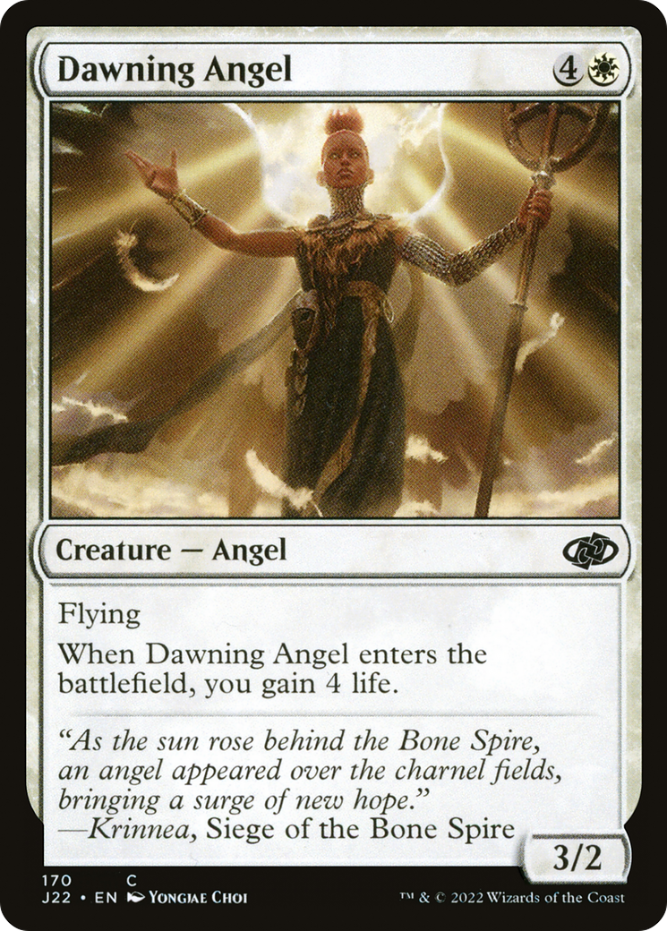 Dawning Angel [Jumpstart 2022] | Fandemonia Ltd