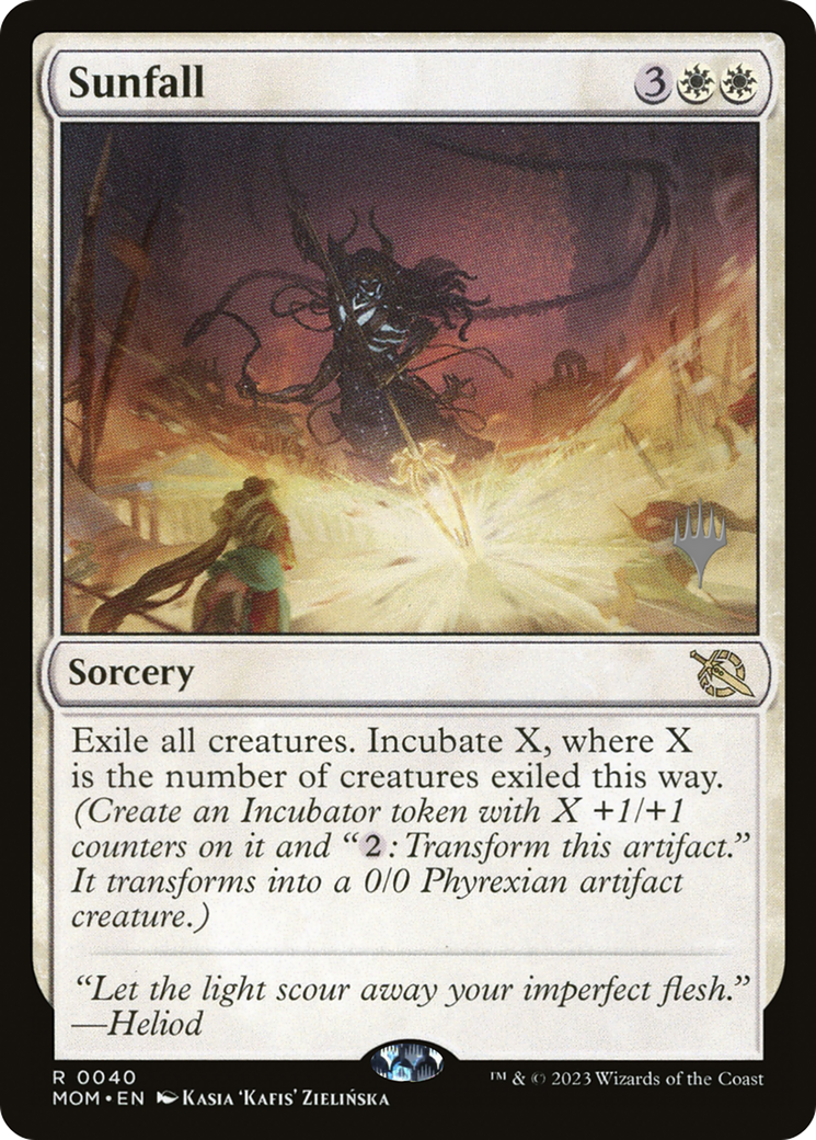 Sunfall (Promo Pack) [March of the Machine Promos] | Fandemonia Ltd