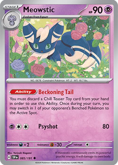 Meowstic (085/191) [Scarlet & Violet: Surging Sparks] | Fandemonia Ltd