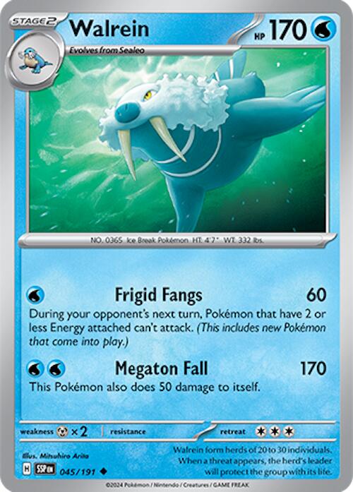 Walrein (045/191) [Scarlet & Violet: Surging Sparks] | Fandemonia Ltd