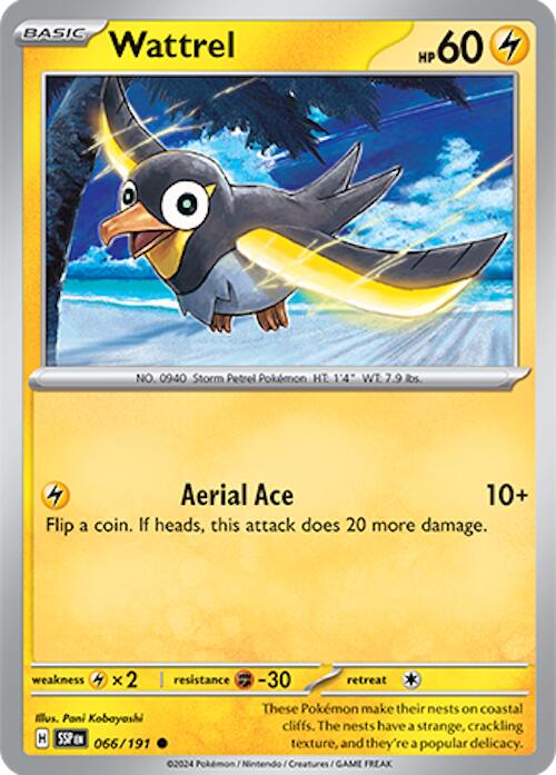 Wattrel (066/191) [Scarlet & Violet: Surging Sparks] | Fandemonia Ltd