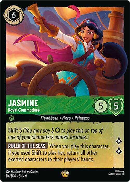 Jasmine - Royal Commodore (84/204) [Azurite Sea] | Fandemonia Ltd