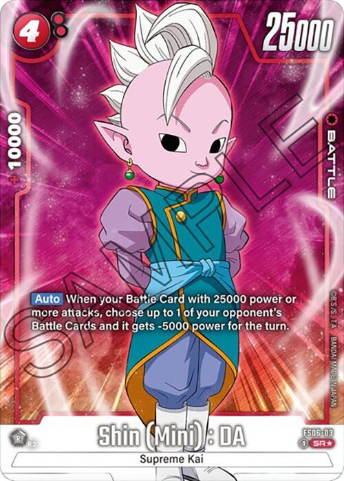 Shin (Mini) : DA (Bonus Pack Alternate Art) [Starter Deck: Son Goku (Mini)] | Fandemonia Ltd