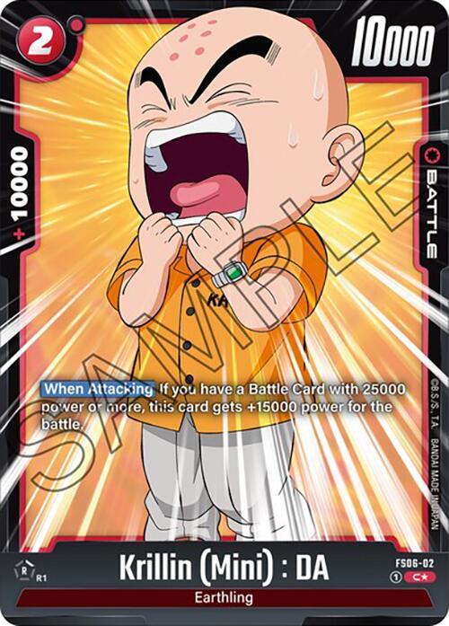 Krillin (Mini) : DA (Bonus Pack Alternate Art) [Starter Deck: Son Goku (Mini)] | Fandemonia Ltd