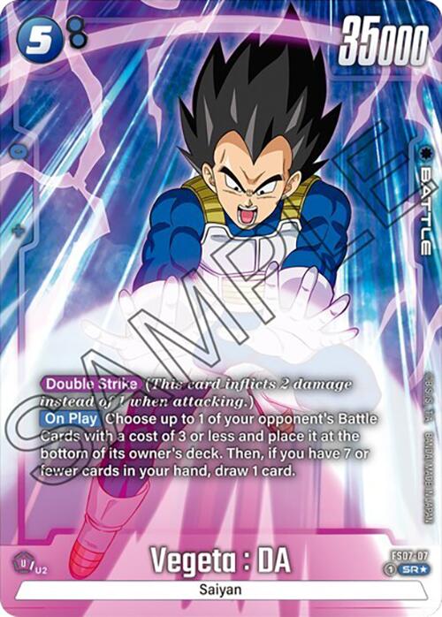 Vegeta : DA (Bonus Pack Alternate Art) [Starter Deck: Vegeta (Mini)] | Fandemonia Ltd