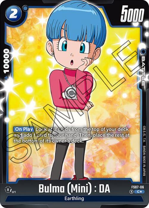 Bulma (Mini) : DA (Bonus Pack Alternate Art) [Starter Deck: Vegeta (Mini)] | Fandemonia Ltd