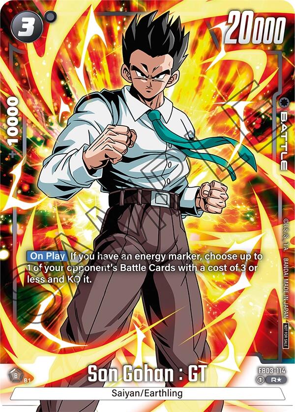 Son Gohan : GT (Tournament Pack 04 - Winner) [Tournament and Championship Promos] | Fandemonia Ltd