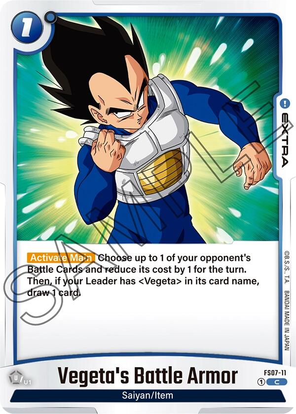 Vegeta's Battle Armor [Starter Deck: Vegeta (Mini)] | Fandemonia Ltd