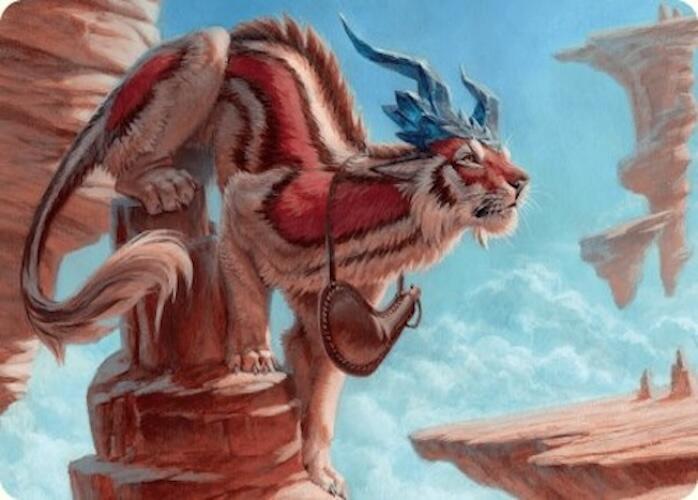 Felidar Savior Art Card (3/54) [Foundations Art Series] | Fandemonia Ltd