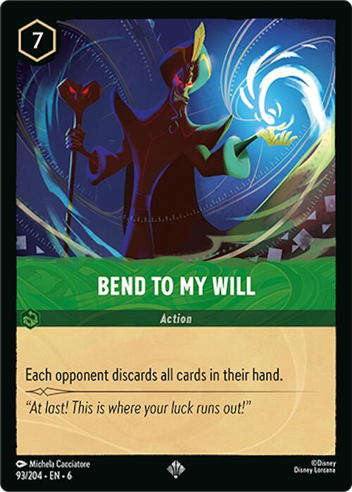 Bend to My Will (93/204) [Azurite Sea] | Fandemonia Ltd