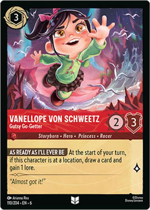 Vanellope von Schweetz - Gutsy Go-Getter (110/204) [Azurite Sea] | Fandemonia Ltd
