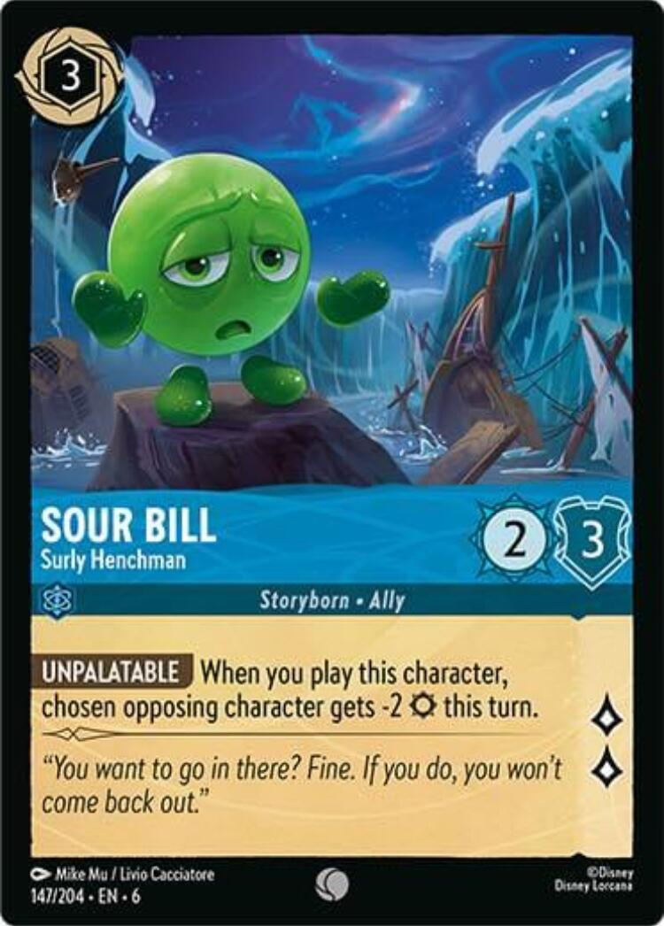 Sour Bill - Surly Henchman (147/204) [Azurite Sea] | Fandemonia Ltd