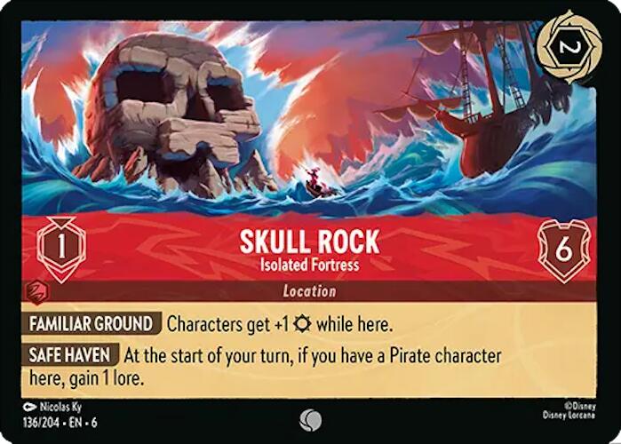 Skull Rock - Isolated Fortress (136/204) [Azurite Sea] | Fandemonia Ltd