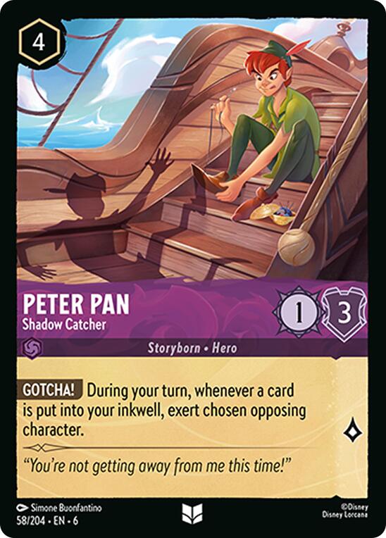 Peter Pan - Shadow Catcher (58/204) [Azurite Sea] | Fandemonia Ltd