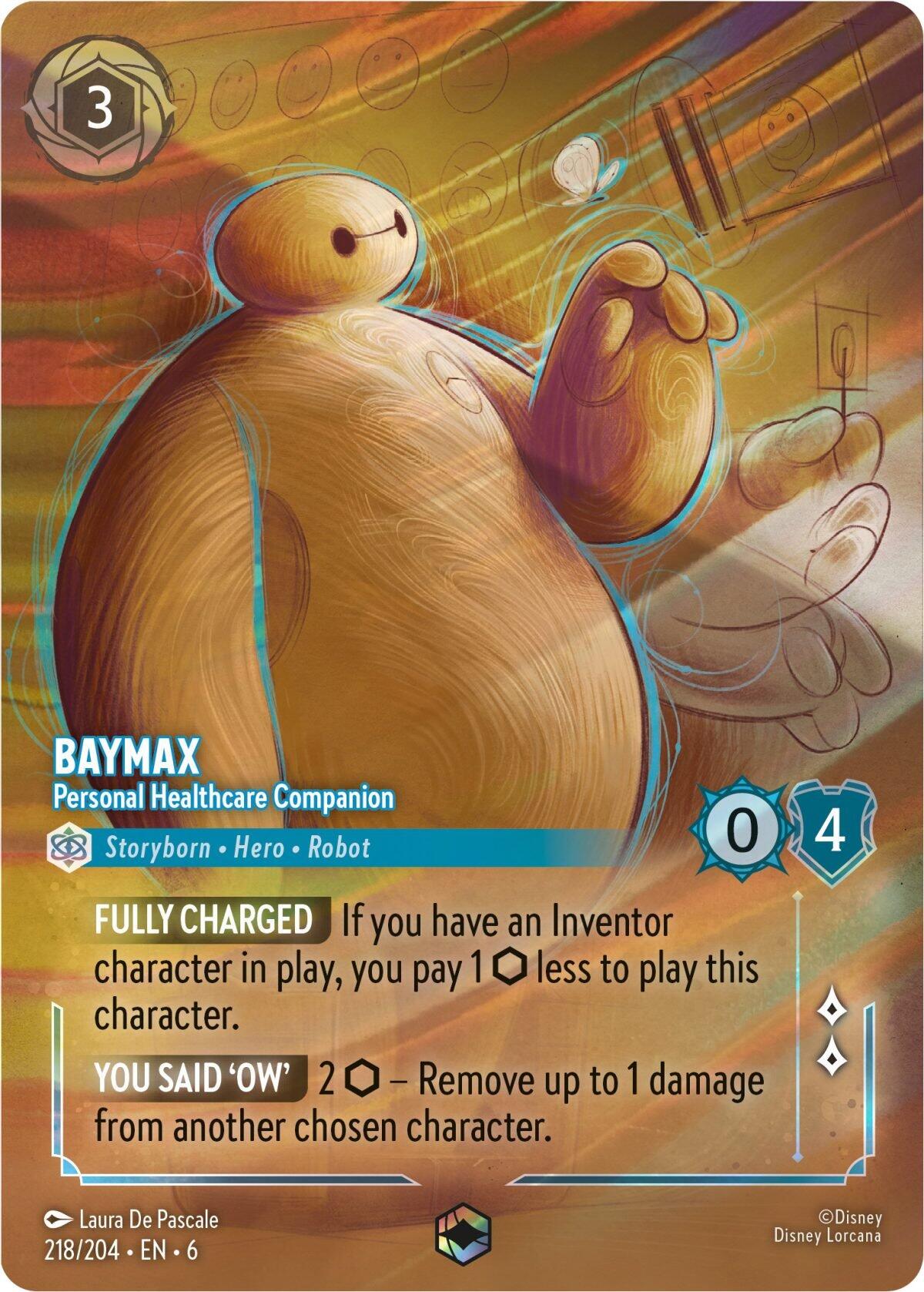 Baymax - Personal Healthcare Companion (Enchanted) (218/204) [Azurite Sea] | Fandemonia Ltd