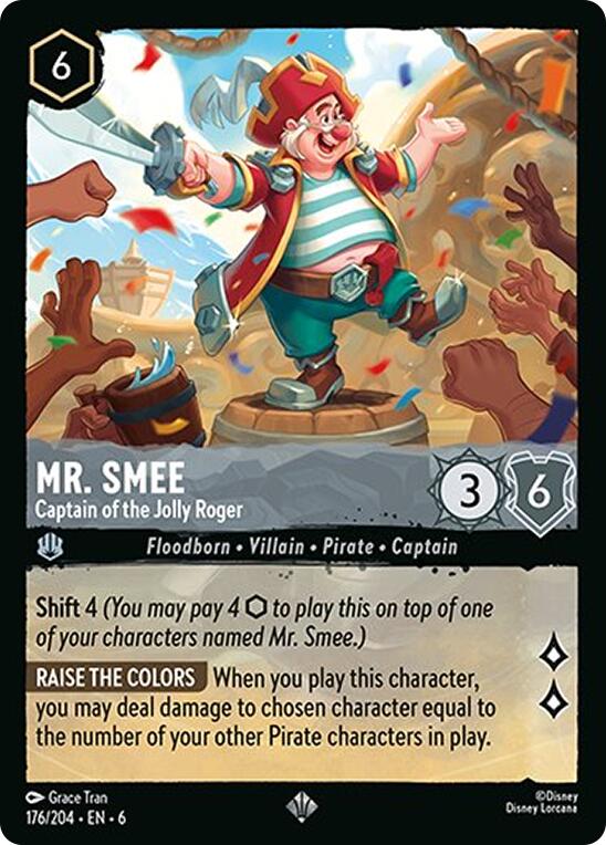 Mr. Smee - Captain of the Jolly Roger (176/204) [Azurite Sea] | Fandemonia Ltd