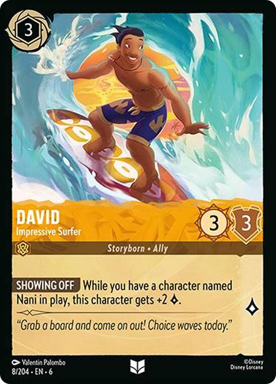 David - Impressive Surfer (8/204) [Azurite Sea] | Fandemonia Ltd