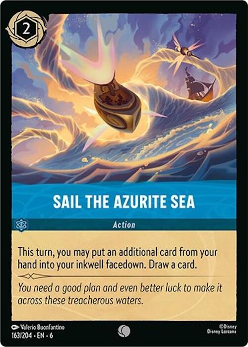 Sail the Azurite Sea (163/204) [Azurite Sea] | Fandemonia Ltd
