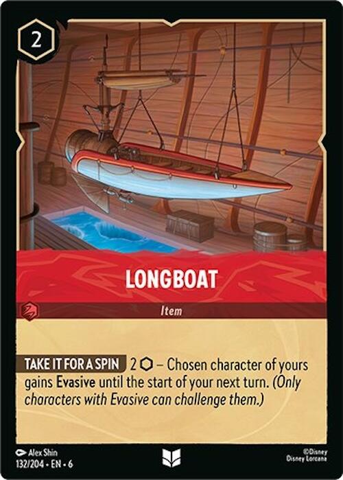Longboat (132/204) [Azurite Sea] | Fandemonia Ltd
