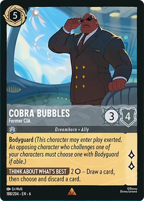 Cobra Bubbles - Former CIA (188/204) [Azurite Sea] | Fandemonia Ltd