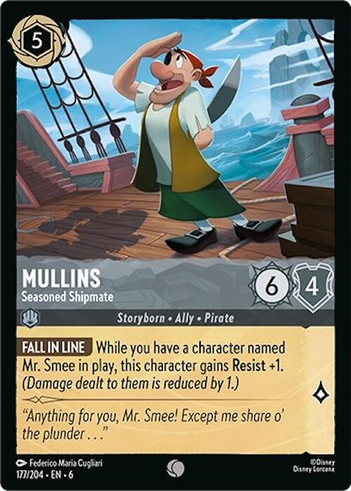 Mullins - Seasoned Shipmate (177/204) [Azurite Sea] | Fandemonia Ltd
