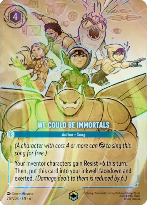 We Could Be Immortals (Enchanted) (219/204) [Azurite Sea] | Fandemonia Ltd