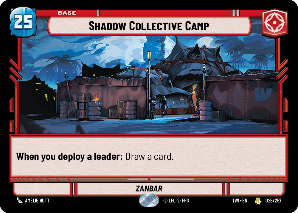 Shadow Collective Camp (025/257) (025/257) [Twilight of the Republic] | Fandemonia Ltd