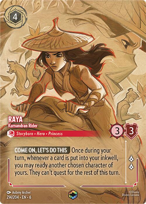 Raya - Kumandran Rider (Enchanted) (214/204) [Azurite Sea] | Fandemonia Ltd
