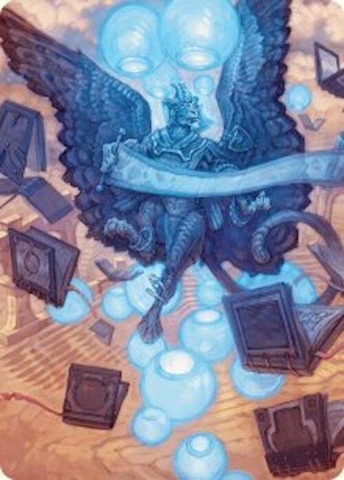 Sphinx of Forgotten Lore Art Card (33/54) [Foundations Art Series] | Fandemonia Ltd