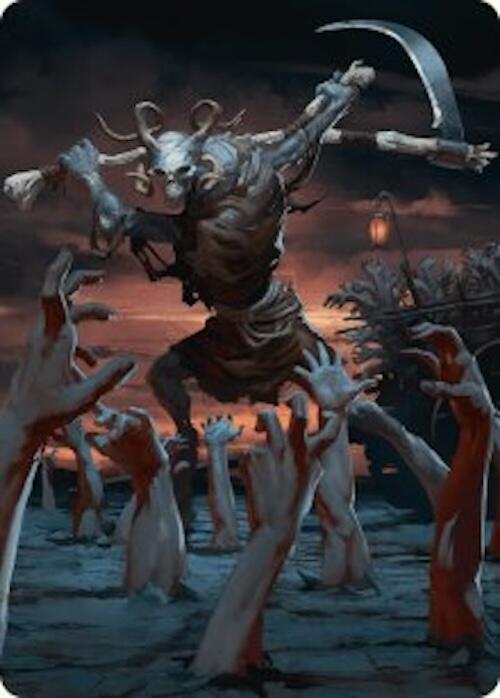 Abyssal Harvester Art Card (34/54) [Foundations Art Series] | Fandemonia Ltd