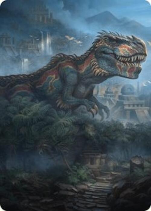 Ghalta, Primal Hunger Art Card (41/54) [Foundations Art Series] | Fandemonia Ltd