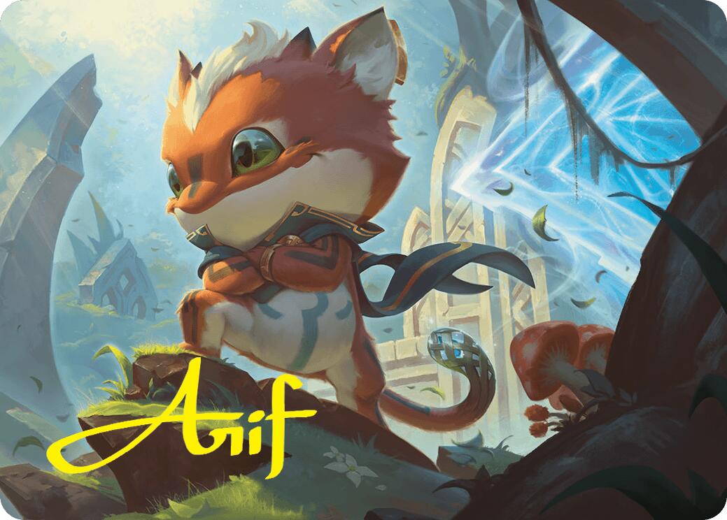 Loot, Exuberant Explorer Art Card (12/54) (Gold-Stamped Signature) [Foundations Art Series] | Fandemonia Ltd