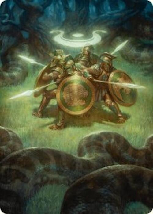 Anthem of Champions Art Card (47/54) [Foundations Art Series] | Fandemonia Ltd